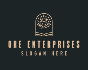 Landscaping Tree Garden logo design