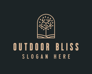 Landscaping Tree Garden logo design