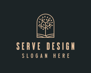 Landscaping Tree Garden logo design