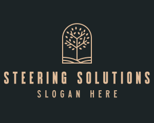 Landscaping Tree Garden logo design