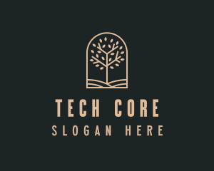 Landscaping Tree Garden logo design