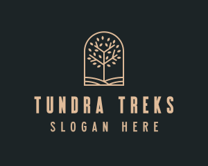 Landscaping Tree Garden logo design