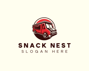 Snack Food Truck logo design