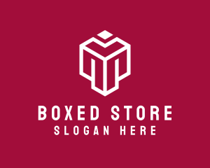 Box Parcel Delivery logo design