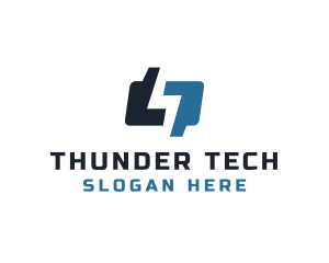 Electric Thunder Quote logo design