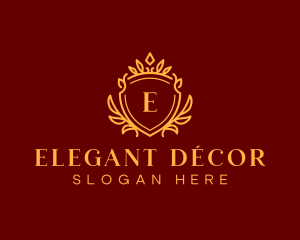 Luxury Decorative Crest  logo design