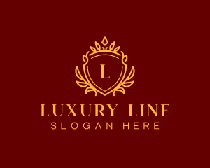 Luxury Decorative Crest  logo design