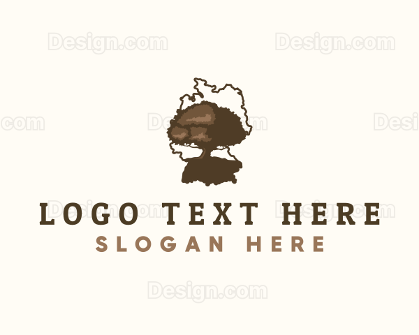 Germany Tree Oak Logo