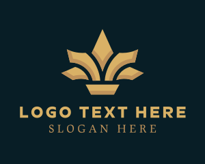 Tiara - Golden Tiara Pageant logo design