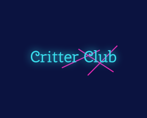 Neon Laser Night Club logo design