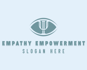 Eye Psychology Psychiatrist logo design