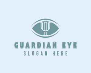 Eye Psychology Psychiatrist logo design