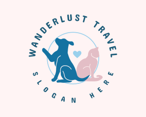 Cute Animal Friendship logo