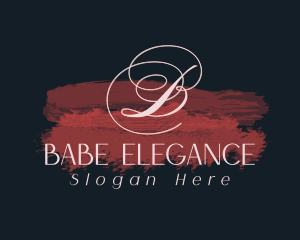 Elegant Beauty Makeup logo design