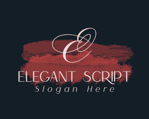 Elegant Beauty Makeup logo design