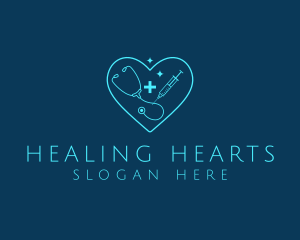 Heart Medical Clinic logo design