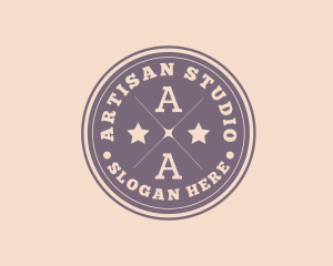 Hipster Pub Bistro Studio logo design