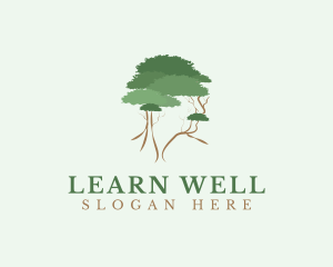 Man Tree Wellness logo design