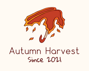 Autumn Leaf Umbrella logo