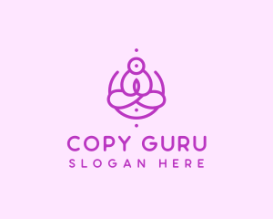 Meditation Wellness Therapy logo design