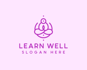 Meditation Wellness Therapy logo design