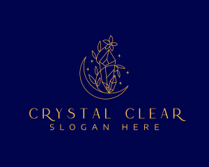 Moon Flower Crystal logo