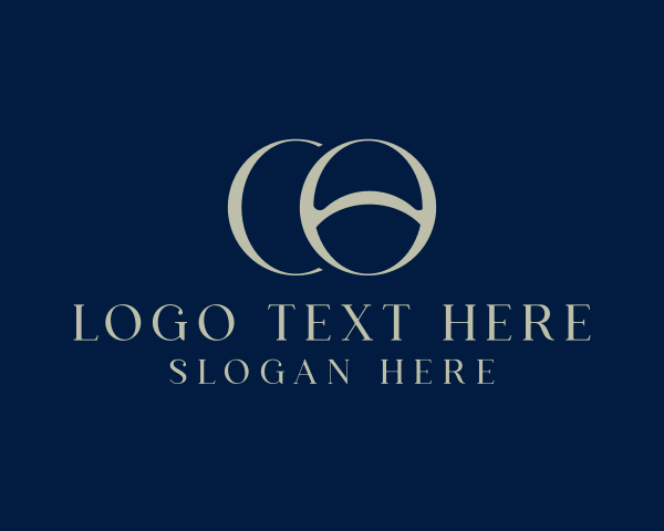 Letter Co logo example 4