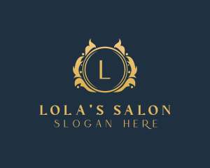 Luxury Organic Salon logo design