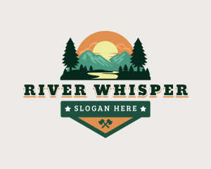 Outdoor Mountain River logo
