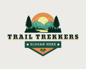Outdoor Mountain River logo