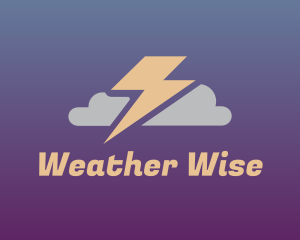 Thunder Cloud Weather logo