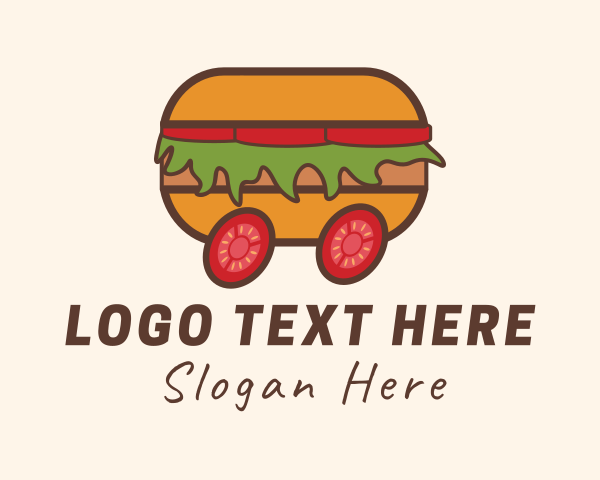 Hamburger logo example 3