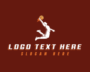 Basketball Sport Player Logo