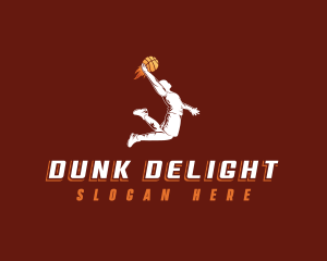 Basketball Sport Player logo