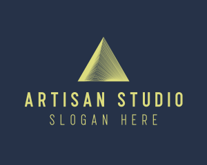 Pyramid Triangle Studio logo design