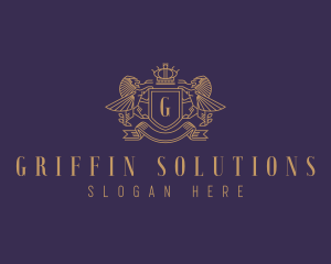 Griffin Luxury Crest logo design