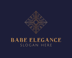 Elegant Boutique Mandala logo design