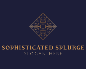 Elegant Boutique Mandala logo design