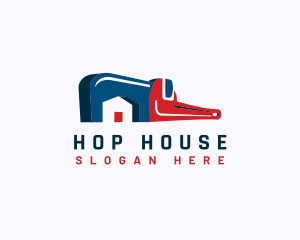 Wrench Plumbing House logo design