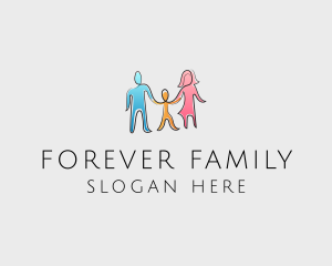 Family Parenting Child Welfare logo design