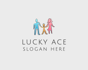 Family Parenting Child Welfare logo design