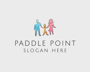 Family Parenting Child Welfare logo design