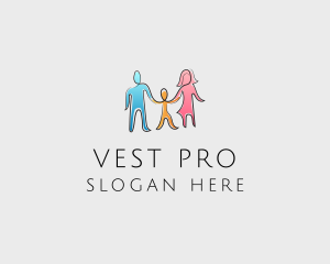 Family Parenting Child Welfare logo design