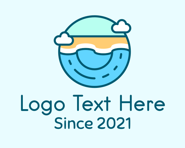 Lagoon logo example 3