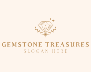 Gold Diamond Jewelry logo design