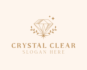 Gold Diamond Jewelry logo design