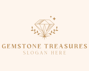 Gold Diamond Jewelry logo design