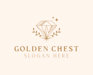 Gold Diamond Jewelry logo design