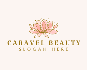 Flower Beauty Wellness logo design