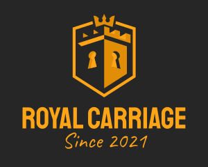 Royal Fort Keyhole  logo design